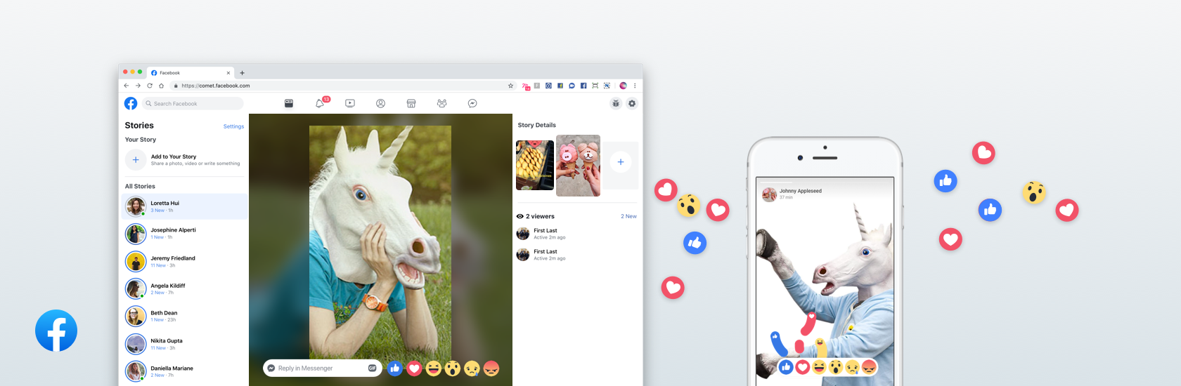 Facebook Stories
